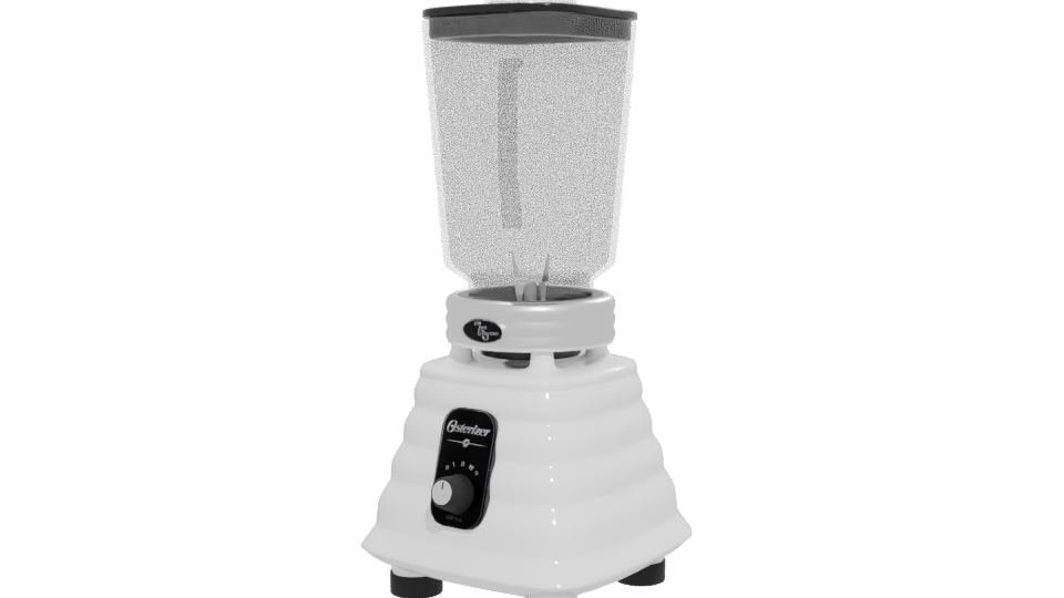Stylish Kitchen Blender Model 3D - Professional 3D Model Render 12