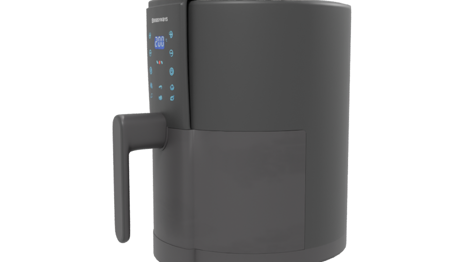 Air Fryer Fast 1.8L 3D Model - Professional 3D Model Render 13