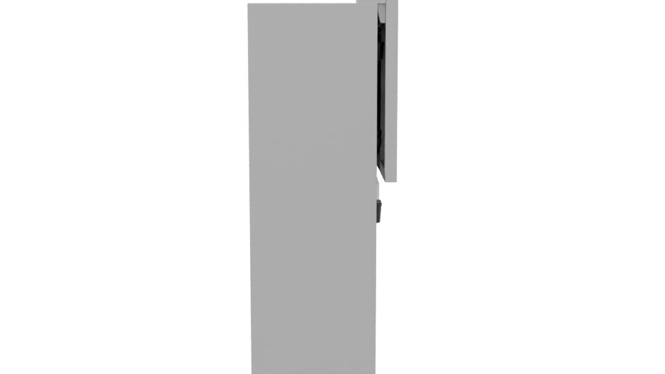 Sleek Modern Refrigerator 3D - Professional 3D Model Render 8