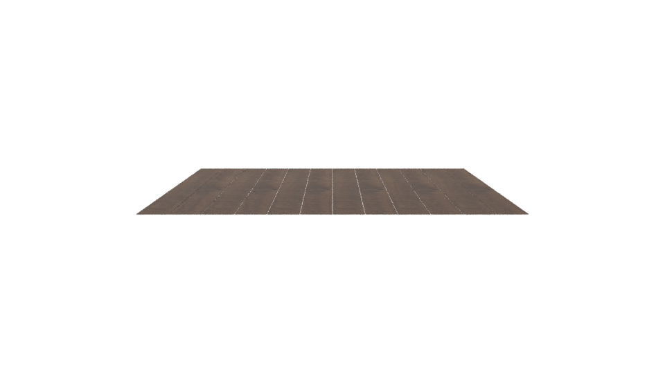 Elegant Dark Wooden Floor 3D Model - Professional 3D Model Render 5