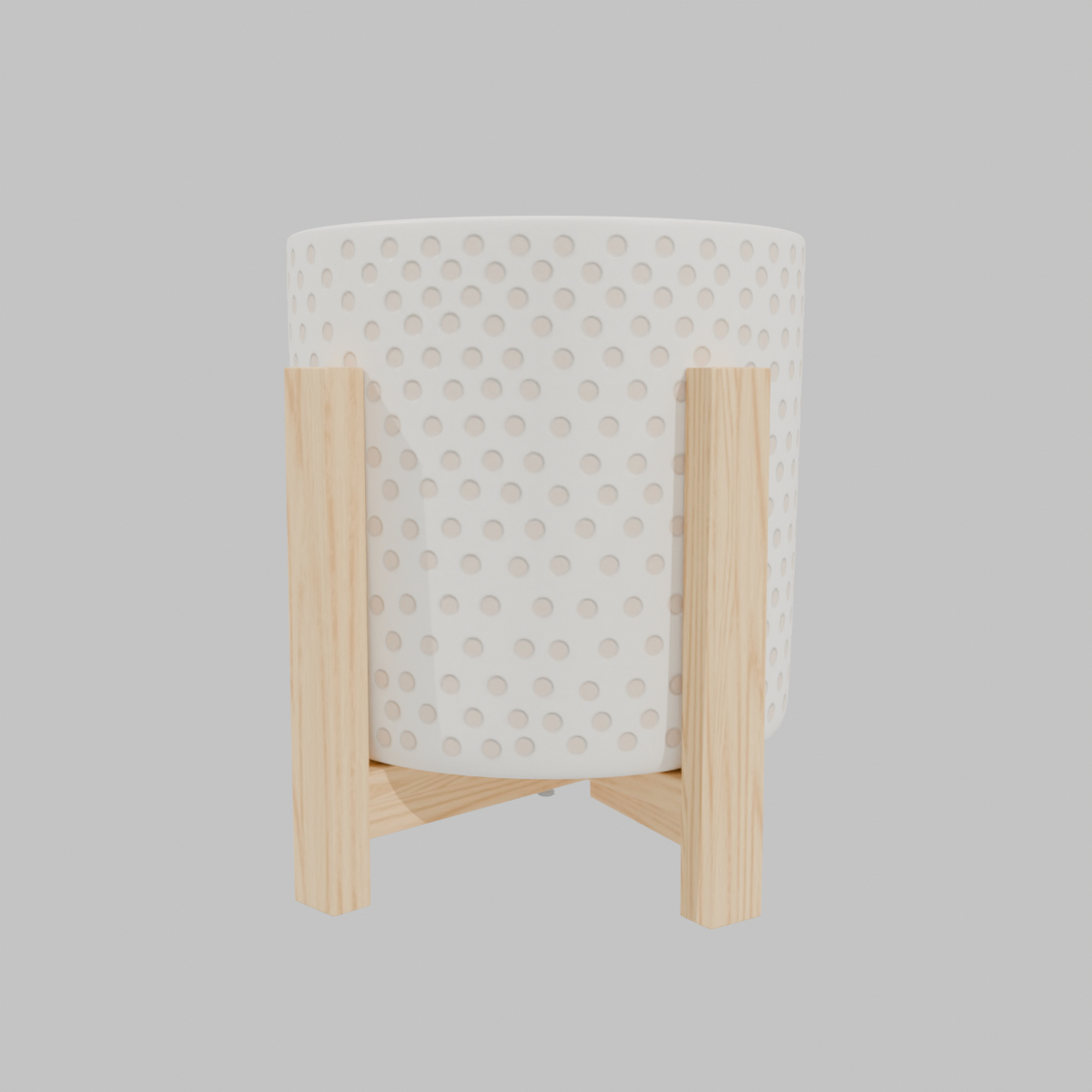 Maceta con base arena 29x30 cm