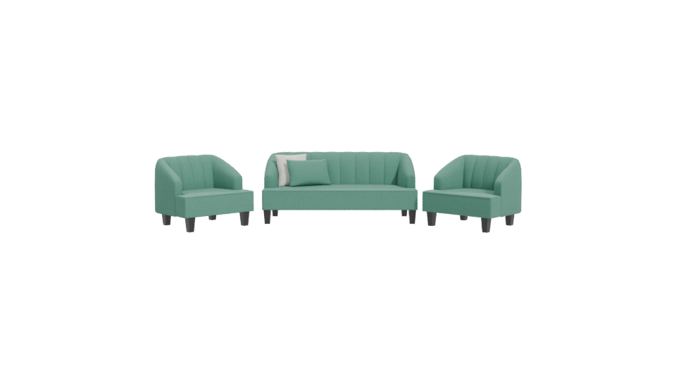 Stylish Modern Sofa Set 3D - Professional 3D Model Render 11