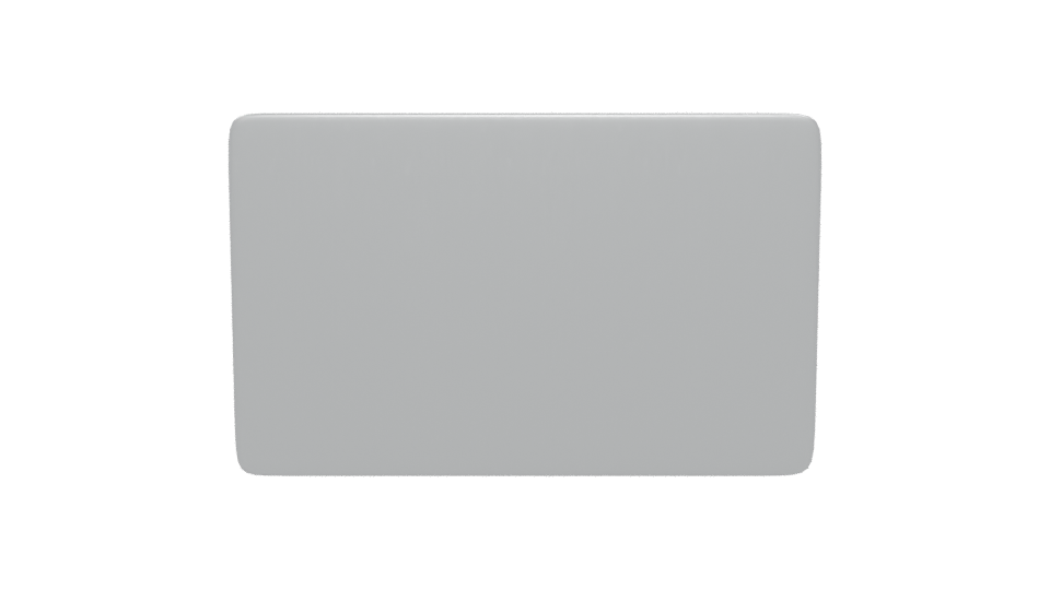 Stylish Brushed Metal Plate 3D - Professional 3D Model Render 5