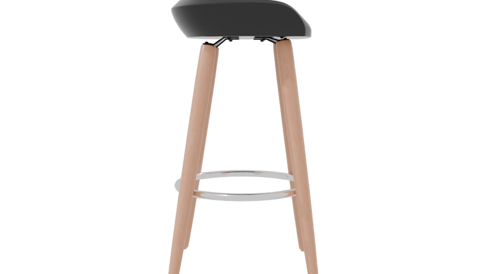 Bar Stool 3D Model - Professional 3D Model Render 8