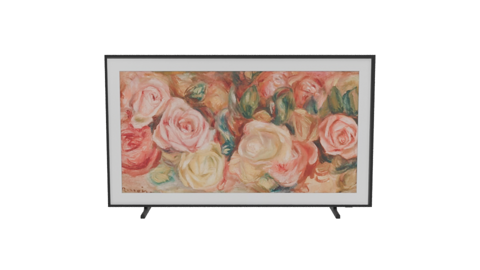 Samsung QLED 55-Inch TV Model - Professional 3D Model Render 11