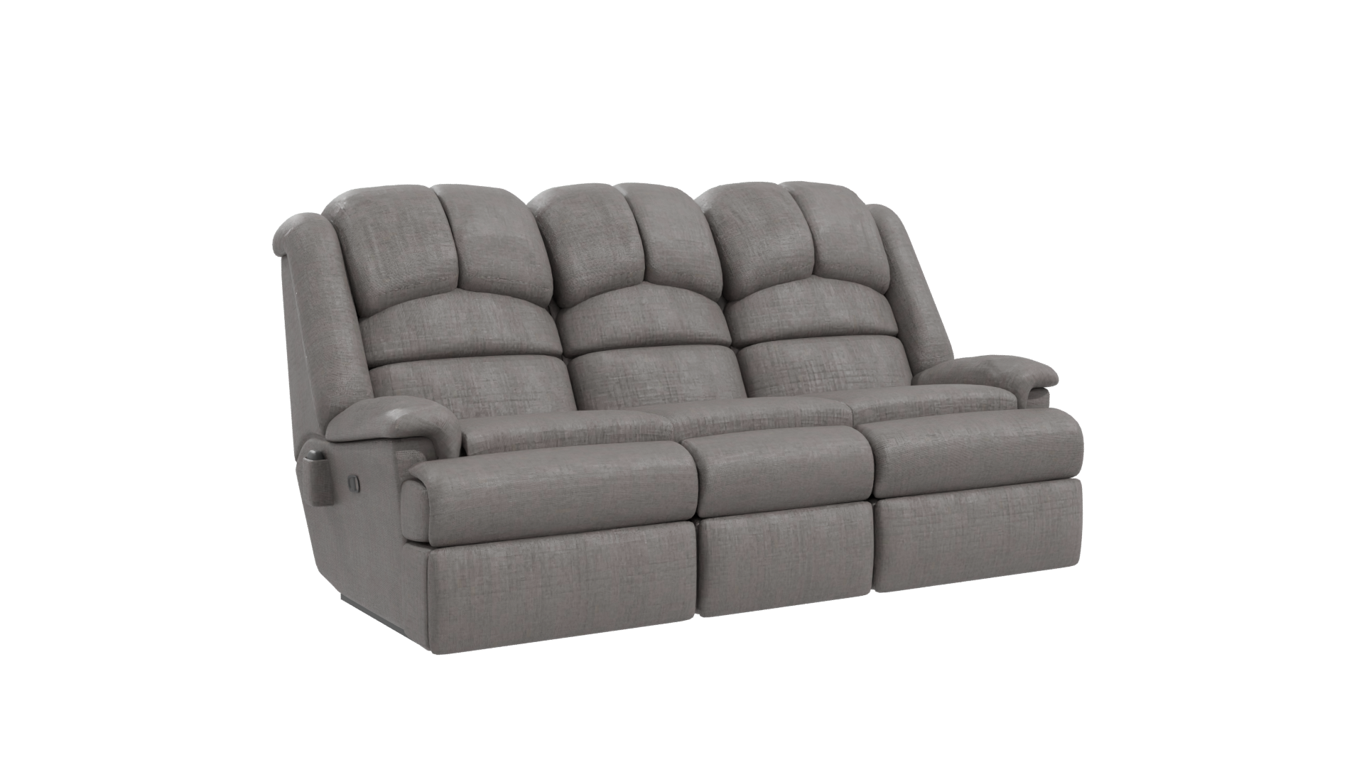 Stylish Reclining Sofa 3D Model - Professional 3D Model Render 10