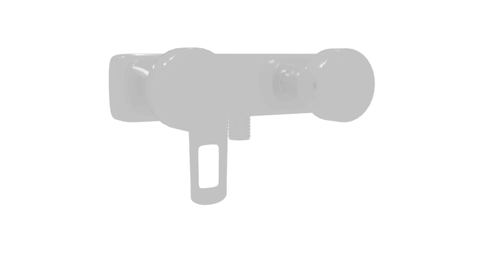 Sleek Modern Faucet 3D Model - Professional 3D Model Render 4