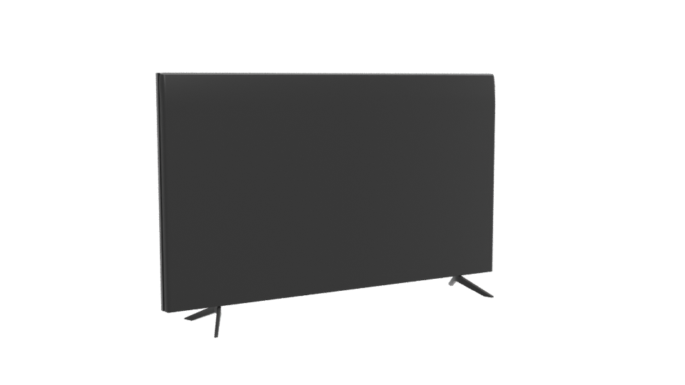 Modern Television 3D Model - Professional 3D Model Render 4