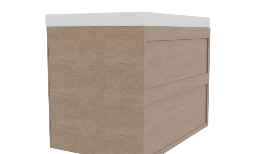 Stylish Modern Bathroom Tub 3D - Professional 3D Model Render 3