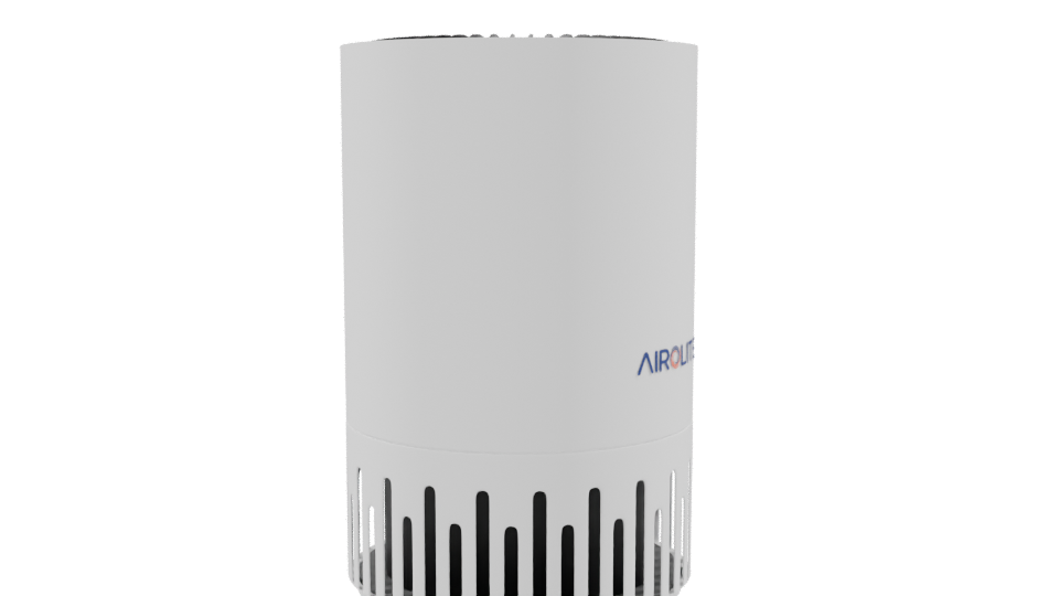 Compact Air Purifier 3D Model - Professional 3D Model Render 9