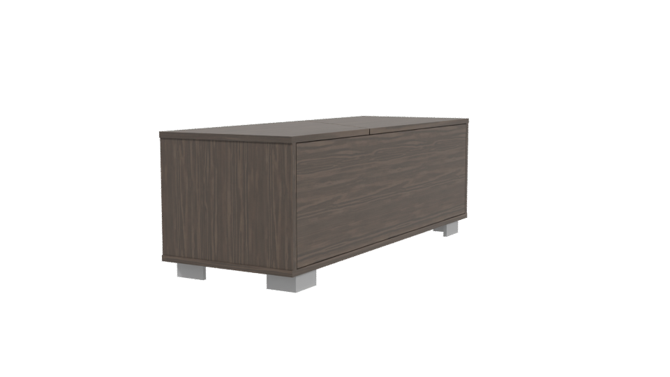 Stylish Modern Media Console 3D - Professional 3D Model Render 3