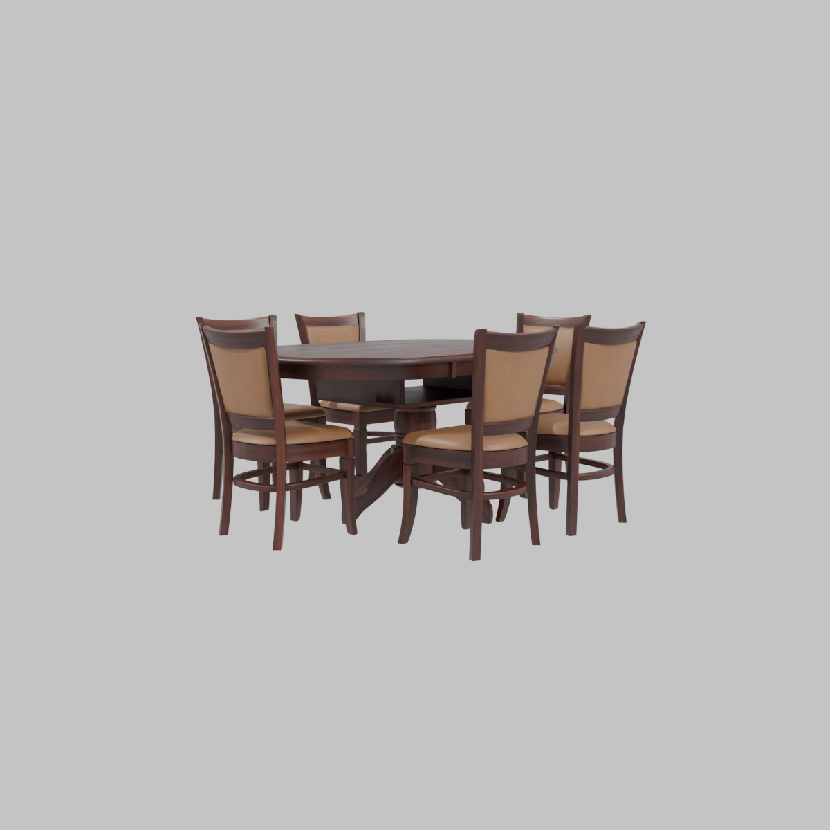 JUEGO DE COMEDOR LYON RED 6 SILLAS