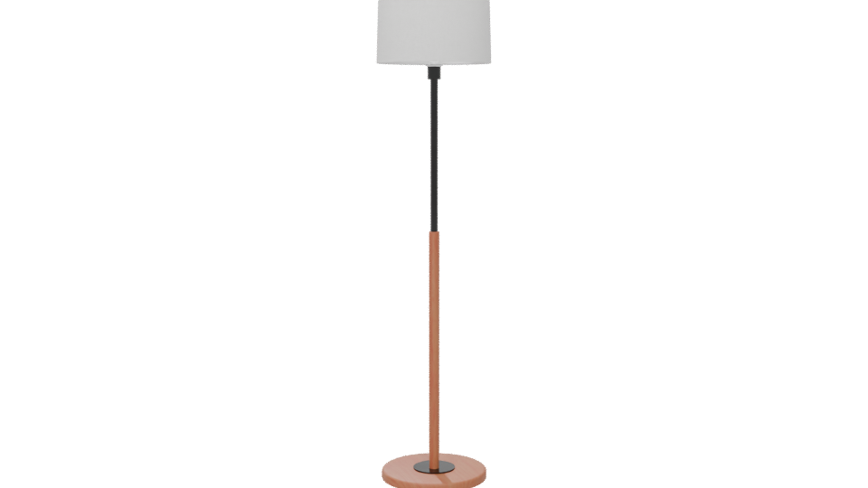 Modern Floor Lamp 3D Model - Professional 3D Model Render 6