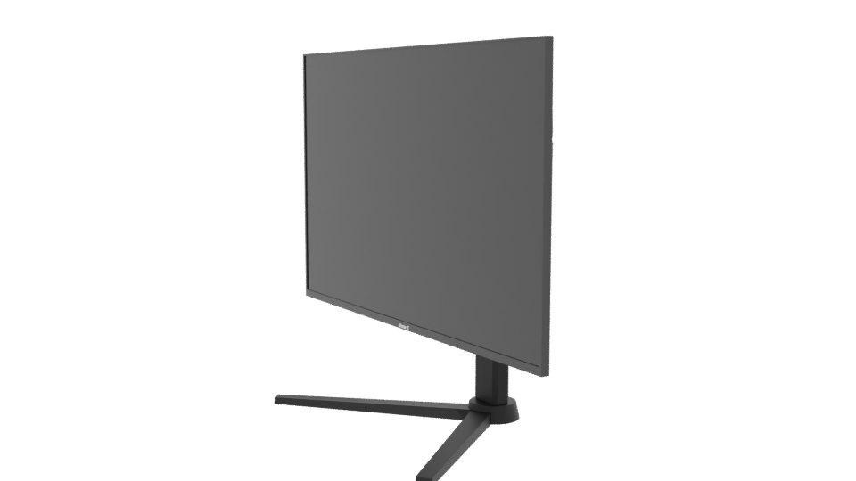 Sleek Modern Monitor 3D Model - Professional 3D Model Render 13