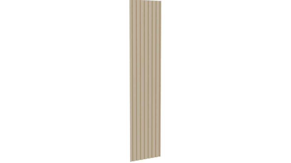 Elegant Vertical Wall Panel Model - Professional 3D Model Render 10