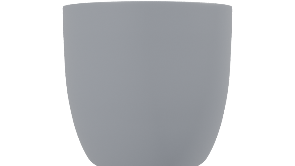 Stylish Decorative Planter Model - Professional 3D Model Render 2