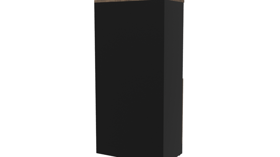 Stylish Wooden Cabinet 3D Model - Professional 3D Model Render 6