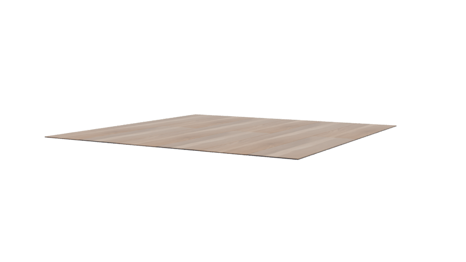Stylish Wooden Plank Floor 3D - Professional 3D Model Render 3