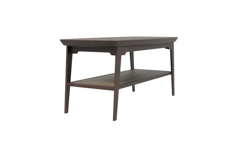 Stylish Coffee Table 3D Model - Professional 3D Model Render 3