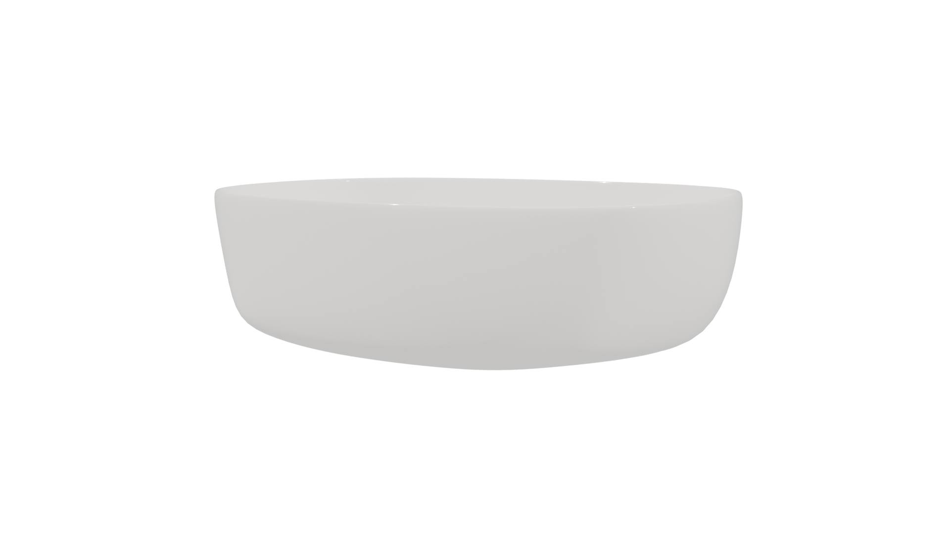 Sleek Minimalist Storage Bowl 3D - Professional 3D Model Render 3