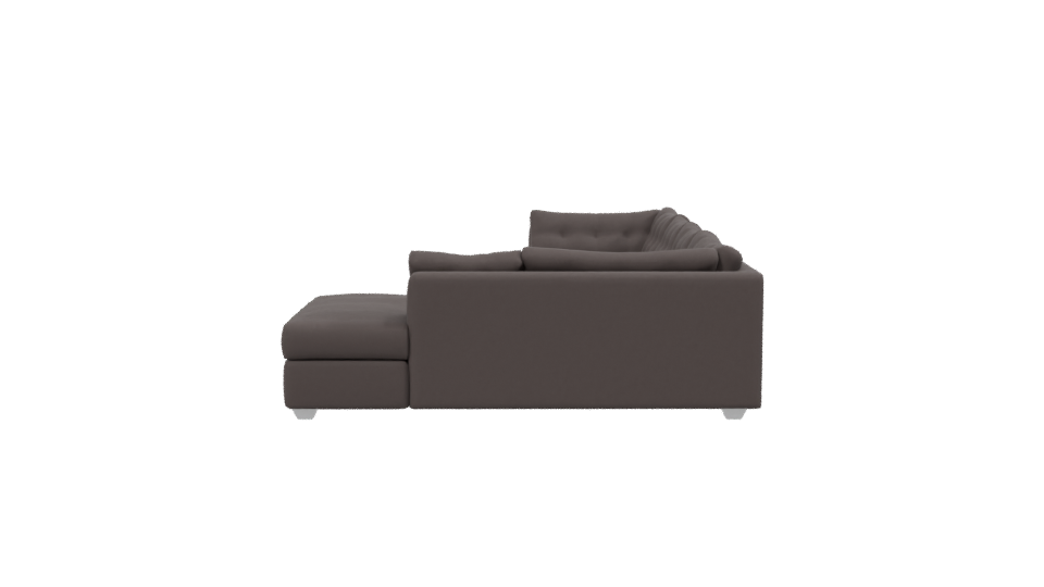 Stylish Modern Sectional Sofa 3D - Professional 3D Model Render 2