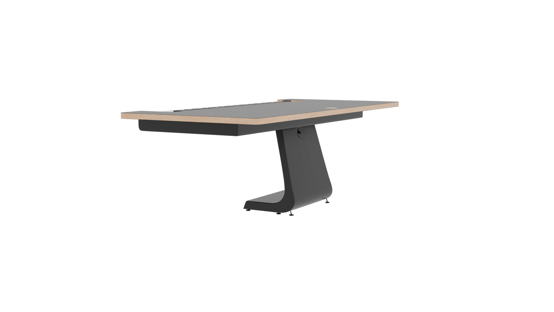 Sleek Digital Piano 3D Model - Professional 3D Model Render 3