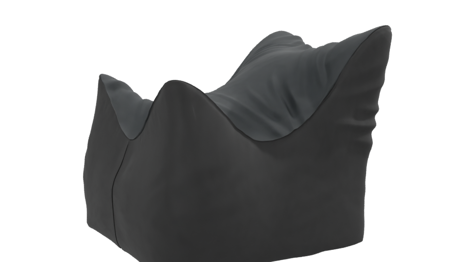 Stylish Bean Bag Chair 3D - Professional 3D Model Render 13
