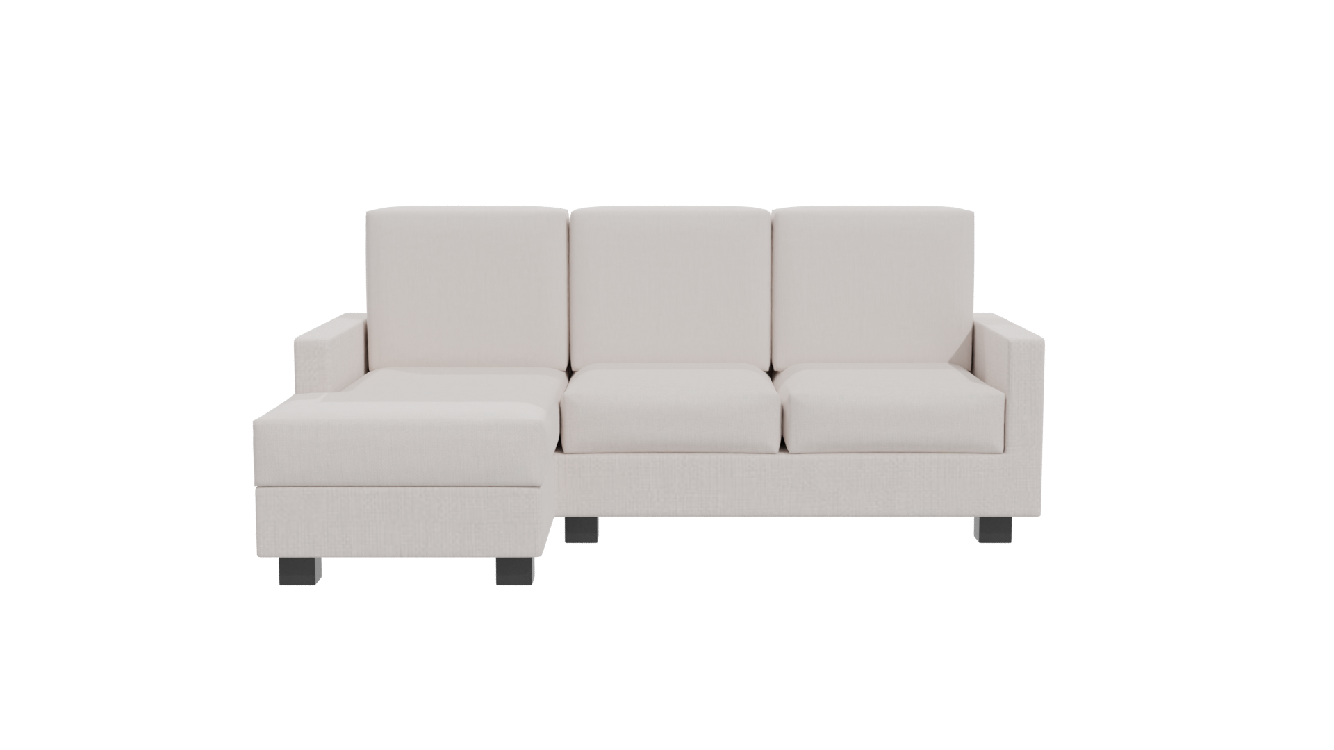 Stylish Modern Sectional Sofa 3D - Professional 3D Model Render 11