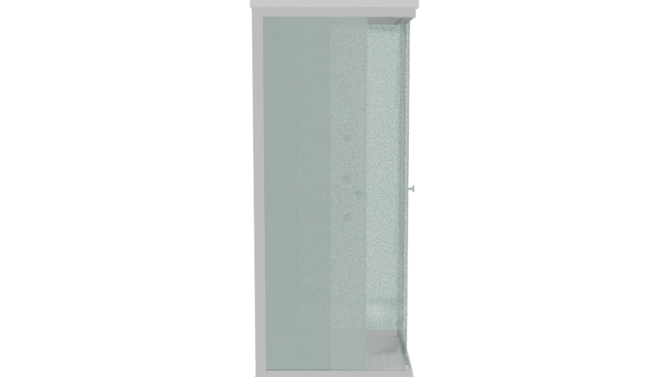 Modern Shower Cabin 3D Model - Professional 3D Model Render 8