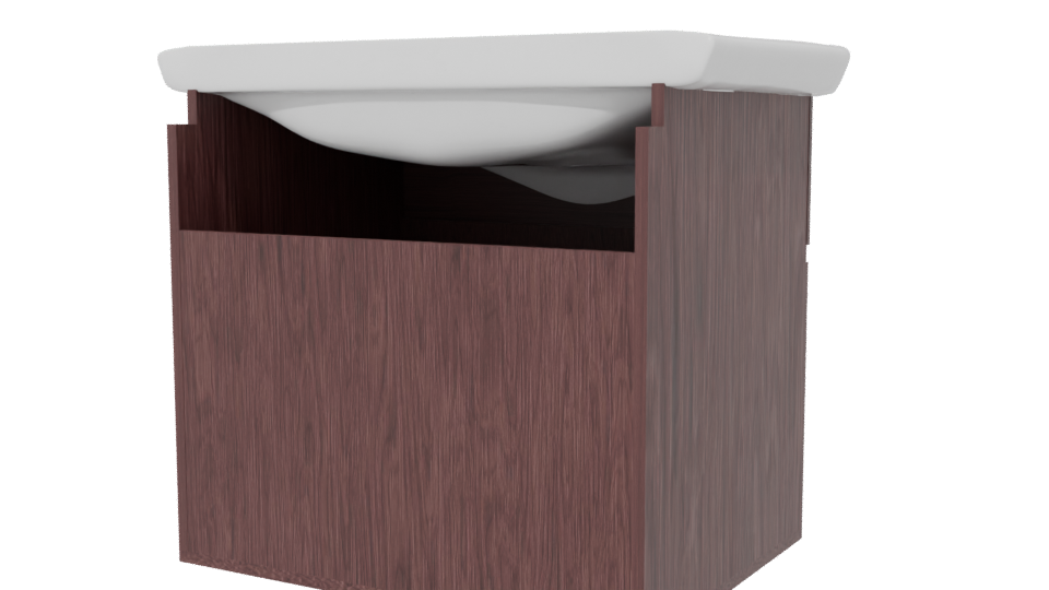 Stylish Modern Bathroom Sink 3D Model - Professional 3D Model Render 6