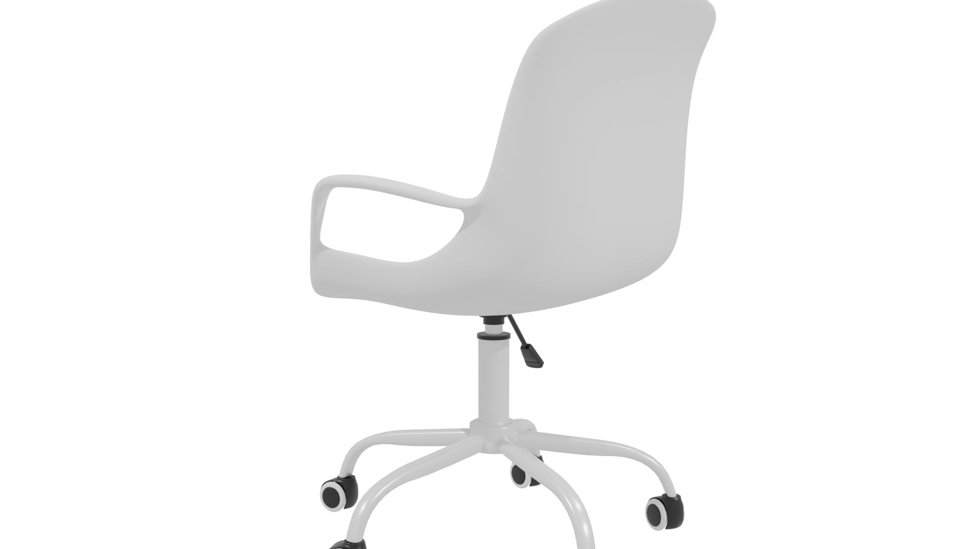 Sleek Modern Office Chair 3D - Professional 3D Model Render 15