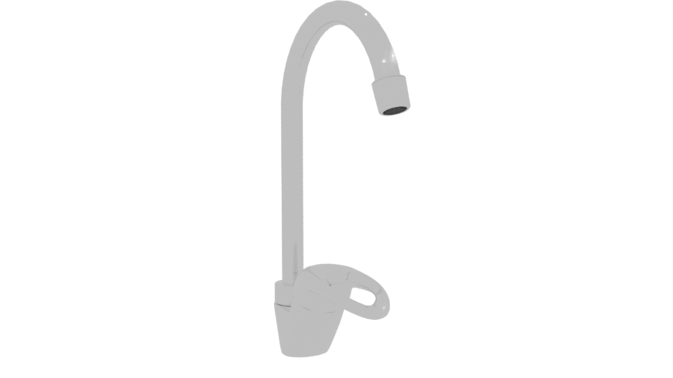 Stylish Kitchen Faucet 3D Model - Professional 3D Model Render 13