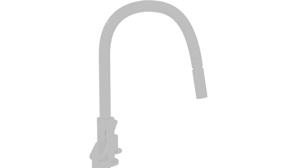 Contemporary Bathroom Faucet 3D - Professional 3D Model Render 8