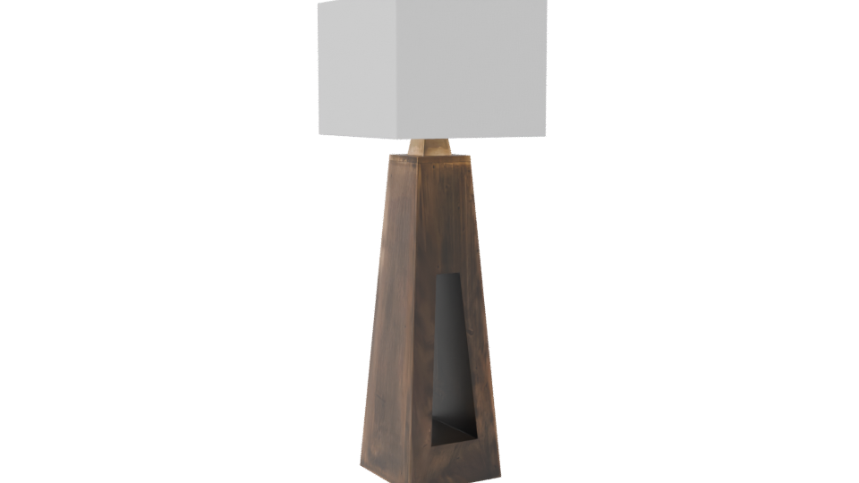 Minimalist Table Lamp 3D Model - Professional 3D Model Render 7