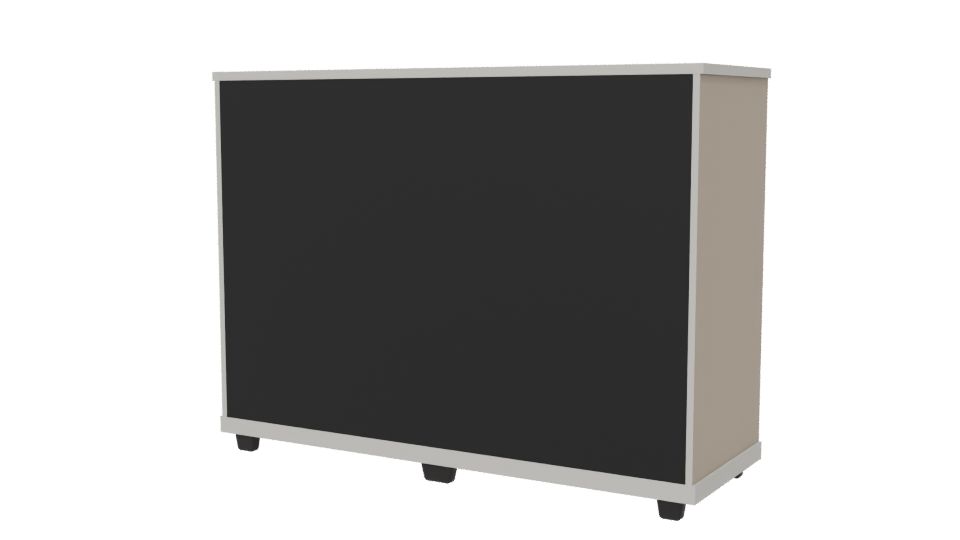 Modern Kitchen Storage Unit 3D - Professional 3D Model Render 6