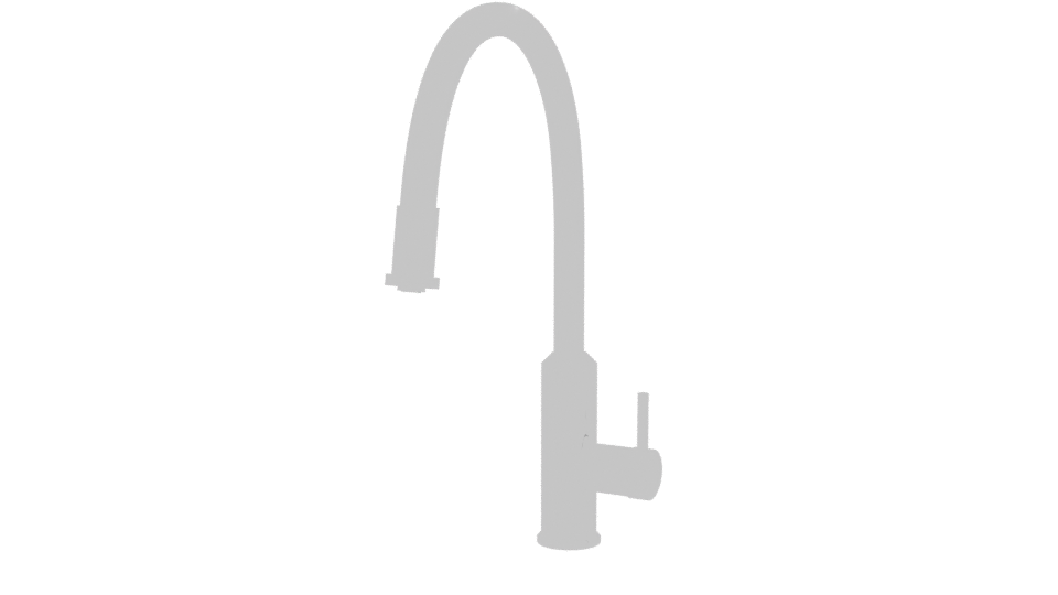 Sleek Modern Faucet 3D Model - Professional 3D Model Render 12