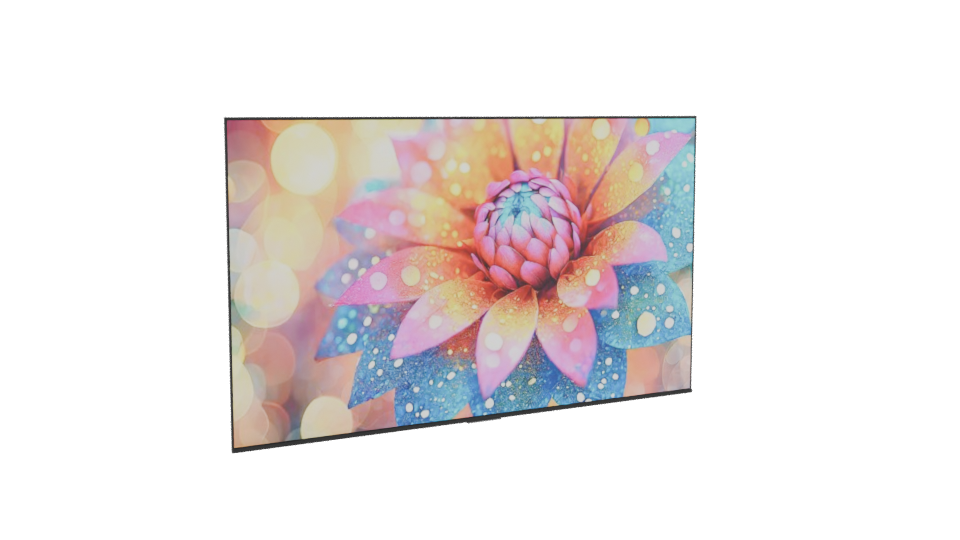 Vibrant Lotus Flower 3D Model - Professional 3D Model Render 10