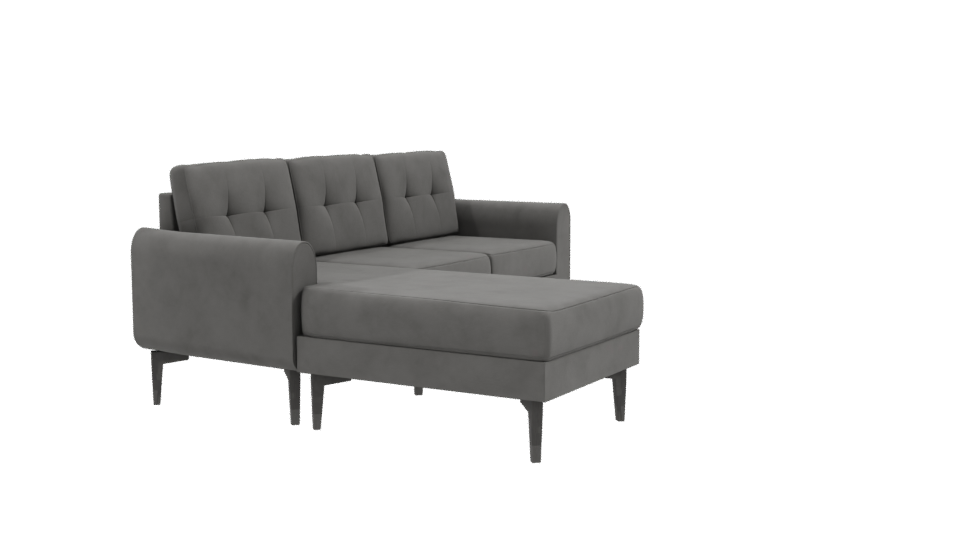 Stylish Modular Sofa 3D Model - Professional 3D Model Render 9