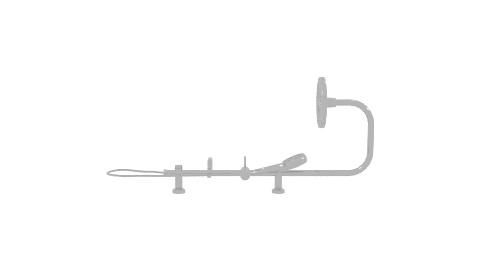 Stylish Modern Shower Kit 3D - Professional 3D Model Render 2