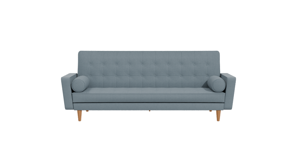 Stylish Modern Fabric Sofa 3D Model - Professional 3D Model Render 11