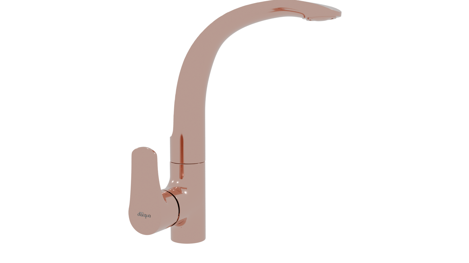 Stylish Copper Sink Drain Model - Professional 3D Model Render 9