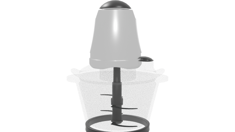 Stylish Kitchen Mixer 3D Model - Professional 3D Model Render 5