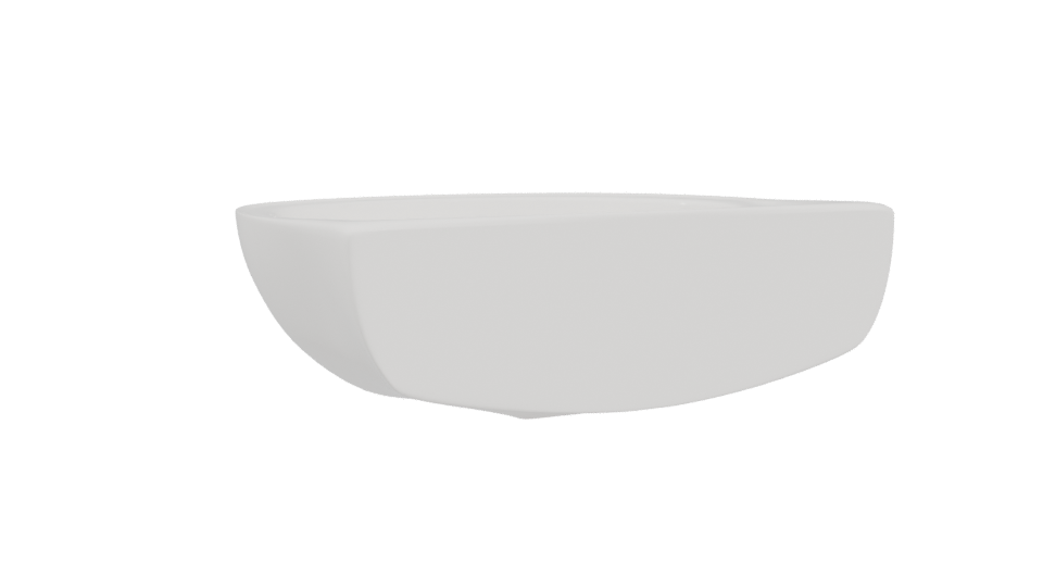 Stylish Freestanding Bathroom Tub - Professional 3D Model Render 4