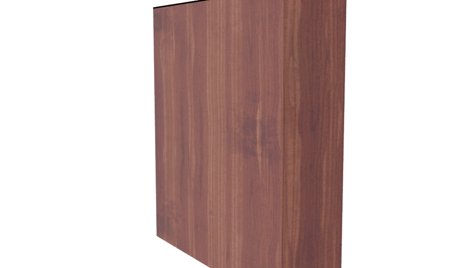 Stylish Wooden Storage Cabinet 3D - Professional 3D Model Render 7