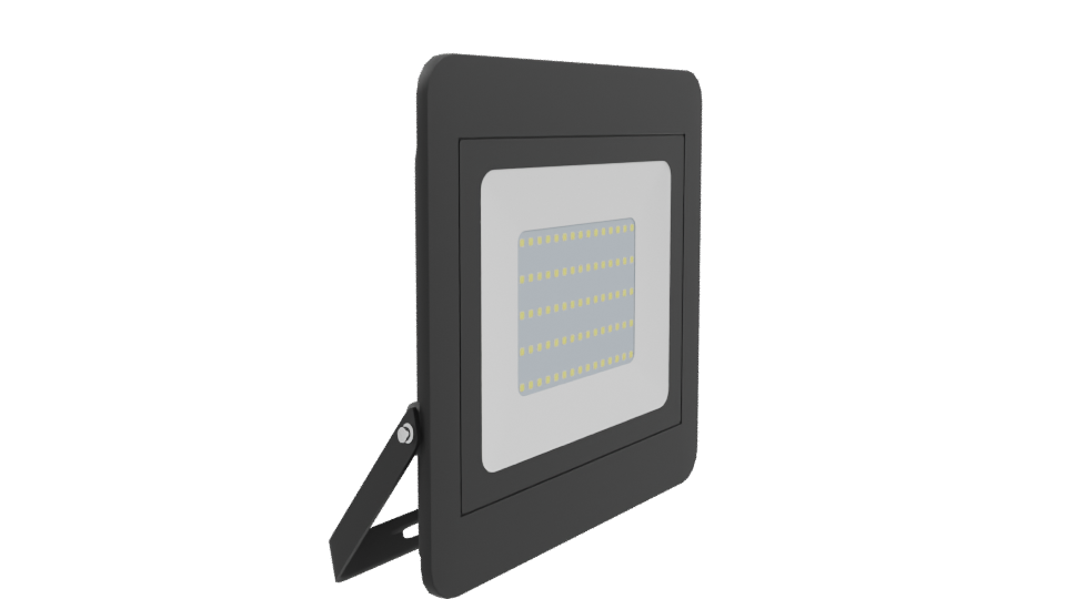 LED Panel Light 3D Model - Professional 3D Model Render 9