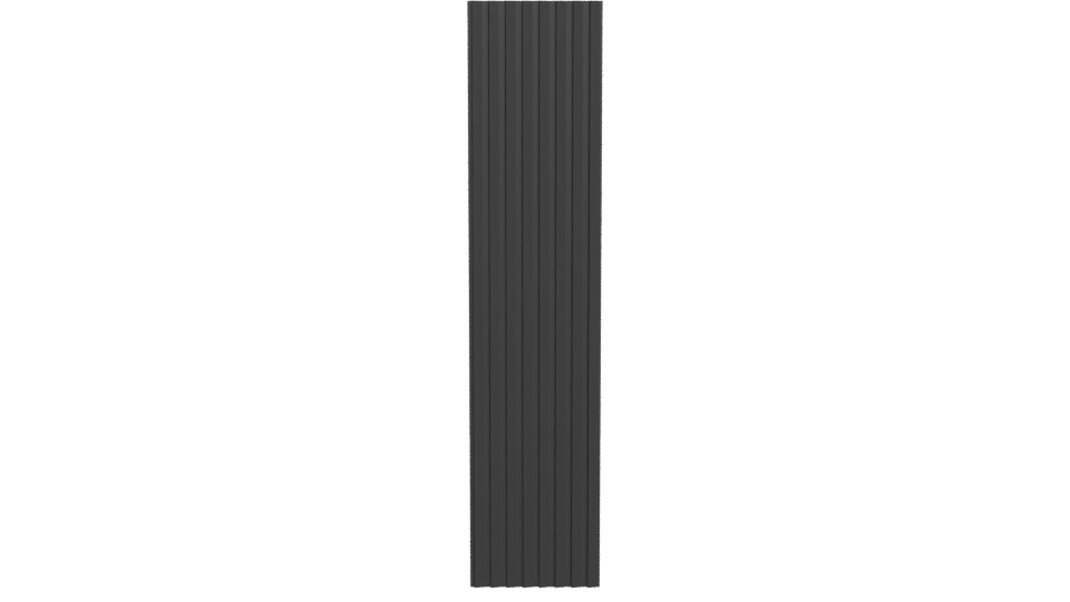 Vertical Panel 3D Model - Professional 3D Model Render 5