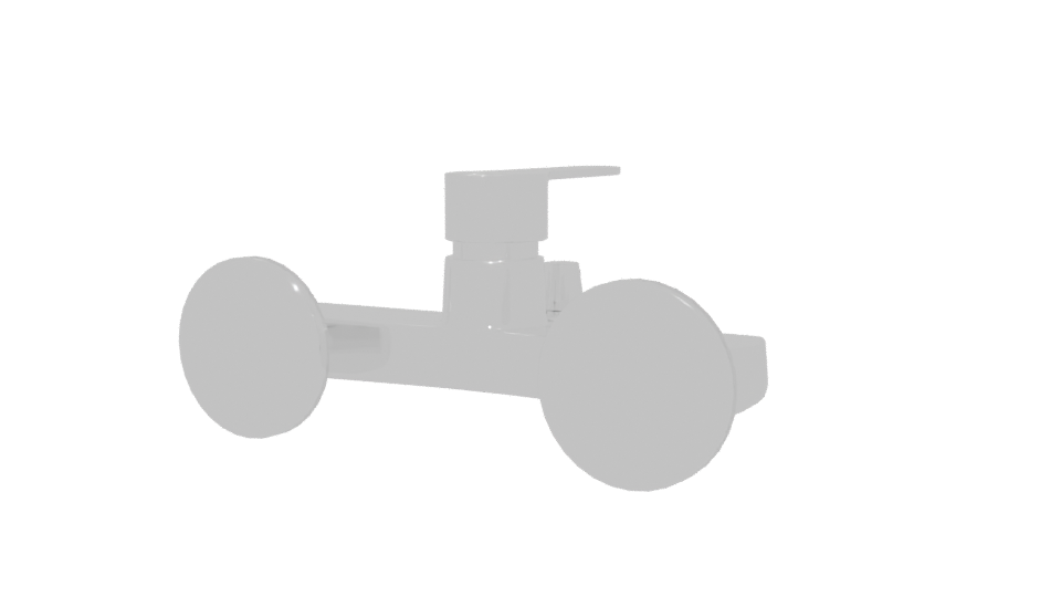 Classic Bathroom Faucet 3D Model - Professional 3D Model Render 6