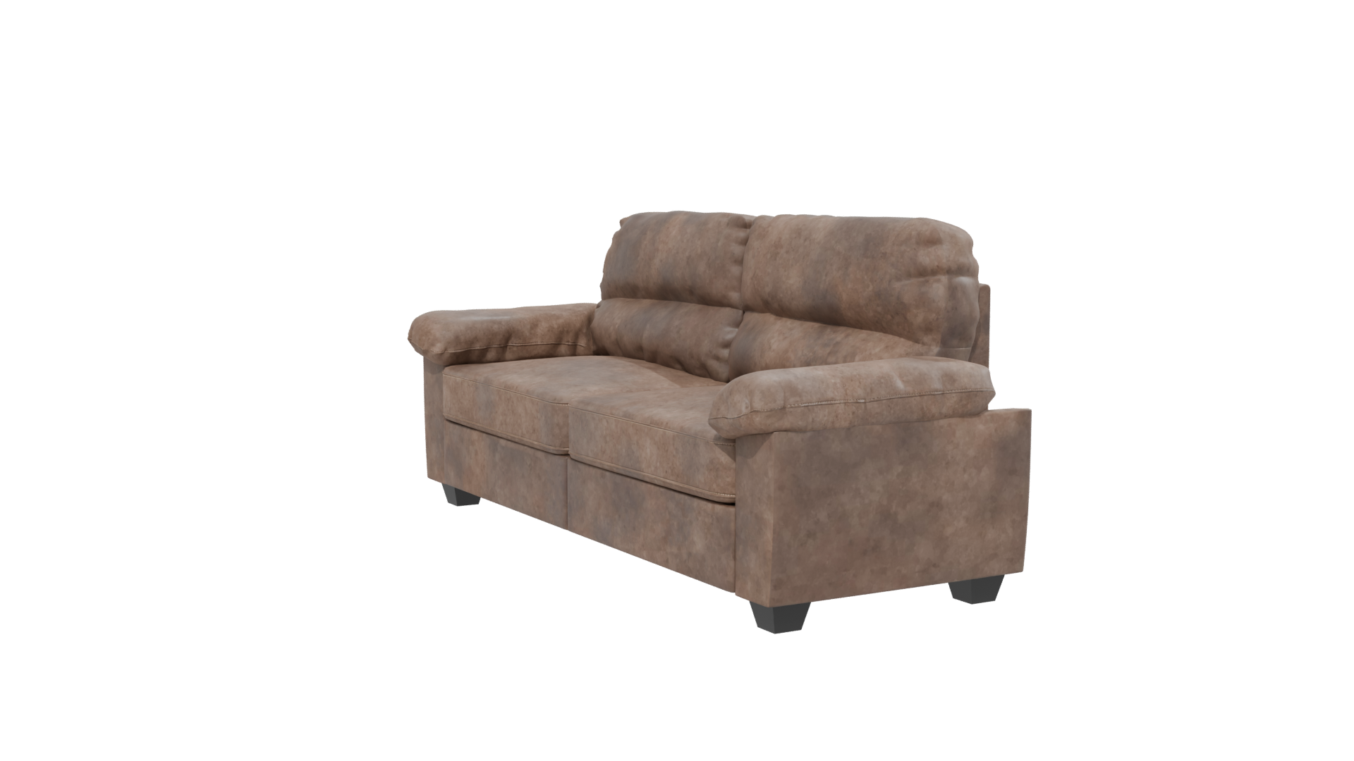 Stylish Leather Sofa Model - Professional 3D Model Render 13