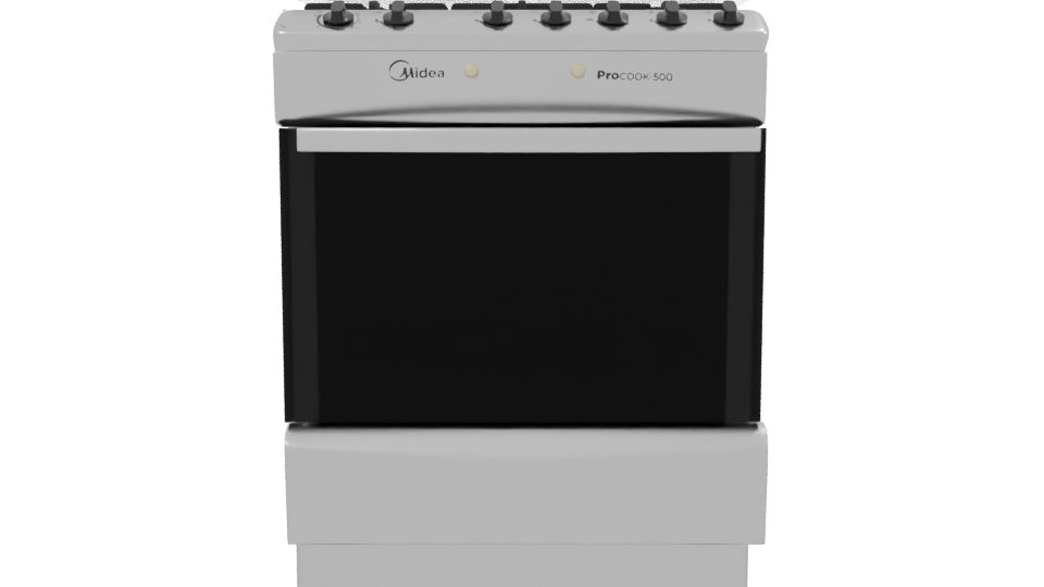 Stylish Modern Refrigerator 3D - Professional 3D Model Render 2