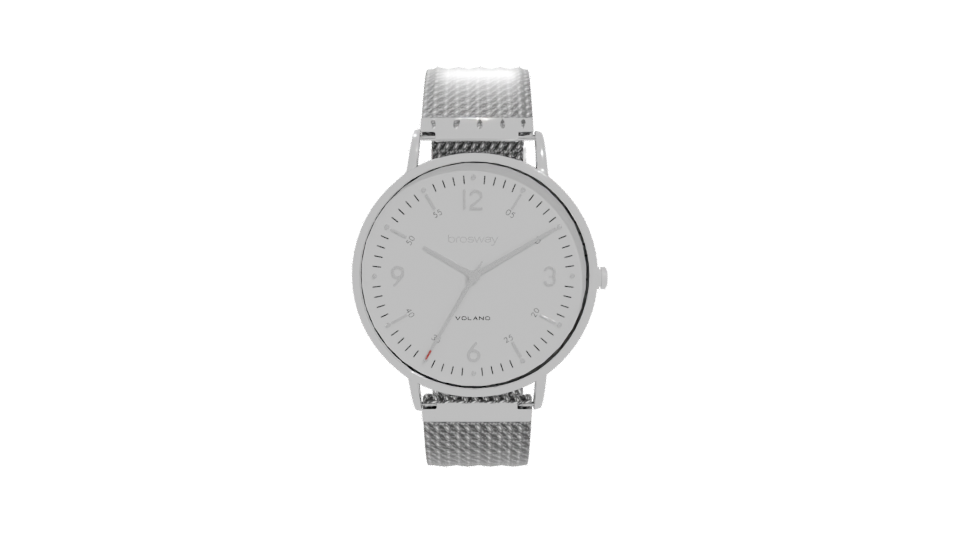 Elegant Volano Watch 3D Model - Professional 3D Model Render 11